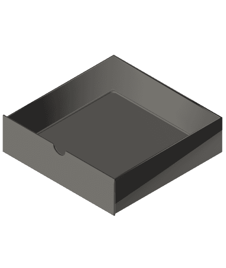 P1P Drawer compatible with 4x4 gridfinity #ThangsBambuContest 3d model