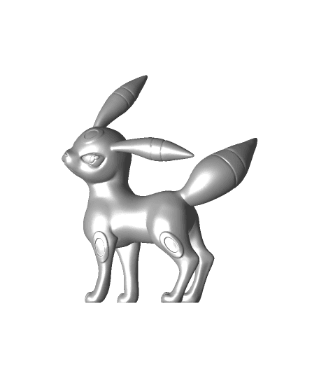 Umbreon - Pokemon - Fan Art 3d model
