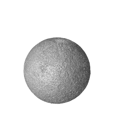 Moon, 3.6cm diameter hole, Mihovec Design.stl 3d model
