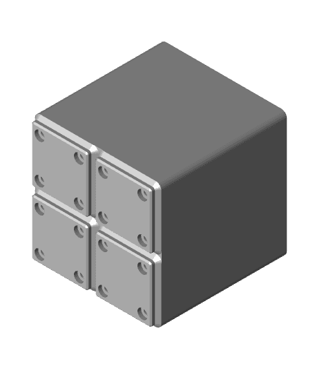 Gridfinity-Box-2x2x2.stl 3d model