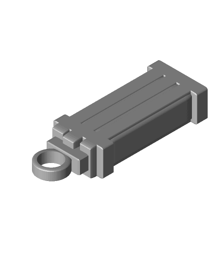 FHW_ The girth (cosplay prop) ez print square handle.stl 3d model
