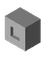 3X Height Square Pixel With Bump.stl 3d model
