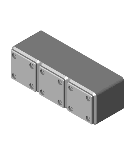 Divider Box 3x1x6 1-Compartment.stl 3d model