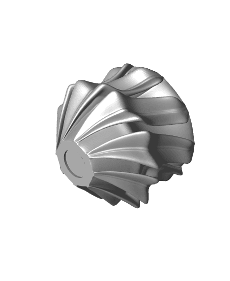 The Scura - Vase Mode Pendant Light by Mimetics3D.stl 3d model