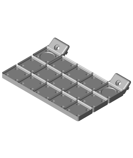Gridfinity Snapmaker Enclosure Baseplate.stl 3d model