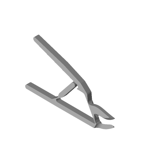 Wire Cutter and Thorn Remover 3d model