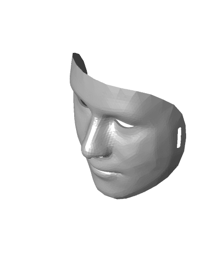 #pdo | Halloween Mask - Simple | NoahMillerDesign 3d model