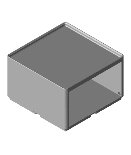 Gridfinity | Door'd Container 3d model