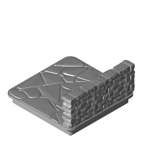Gridfinity Tabletop Wall 3d model