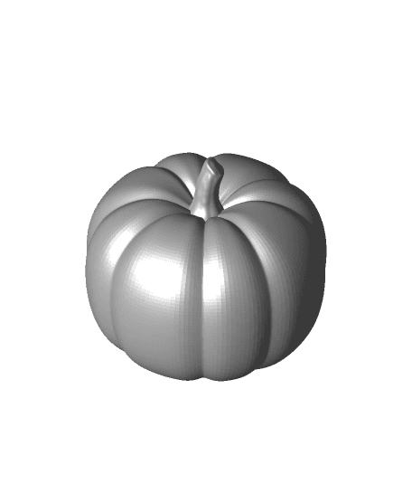 Pumpkin_Flat_Bottom.stl 3d model