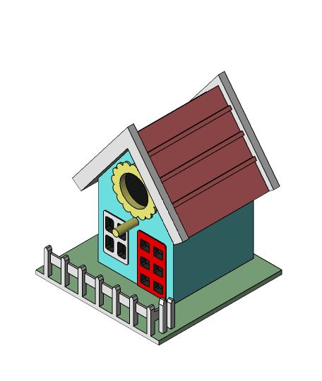 Bird house.STL 3d model