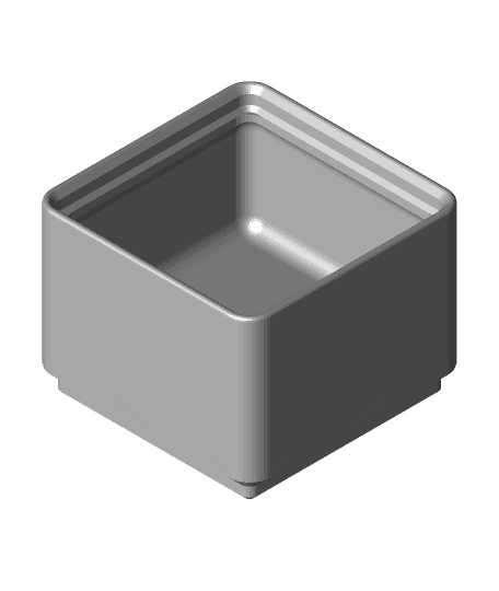 gridfinity-bin-1x1x4.stl 3d model
