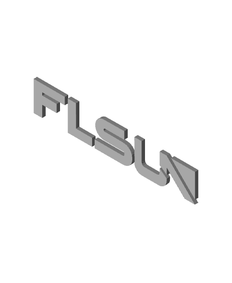 FLSun Box Logo Name Frikarte3D.stl 3d model