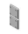 Gridfinity Adapter 1x2.stl 3d model