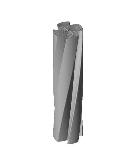 Collapsing Dual Extrusion Drill Sword  3d model