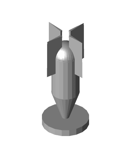 Bomb Marker for Tabletop Games 3d model