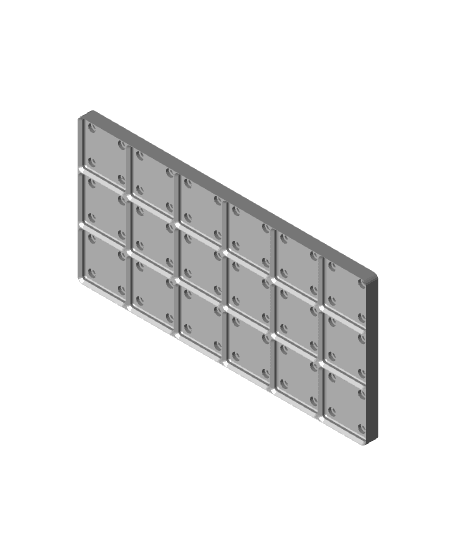 Weighted Baseplate 3x6.stl 3d model