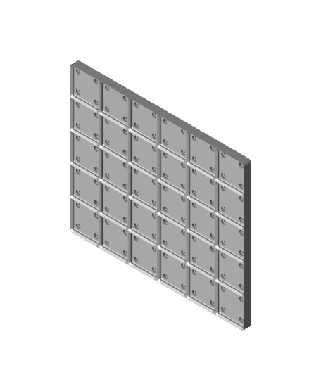 Weighted Baseplate 5x6.stl 3d model