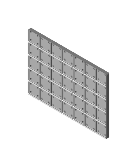 Weighted Baseplate 5x7.stl 3d model