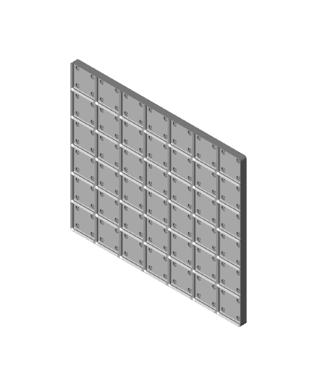 Weighted Baseplate 6x7.stl 3d model