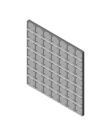 Gridfinity Baseplates 3d model