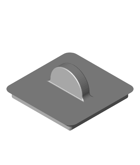 Gridfinity lid 3d model