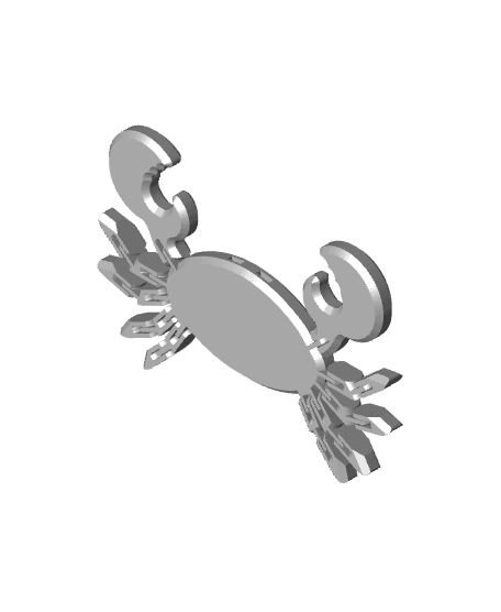 Fish_Crab_Simplified.stl 3d model