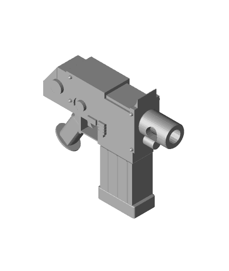 Shiny Snicket-Blad bolt pistol stick mag complete.stl 3d model