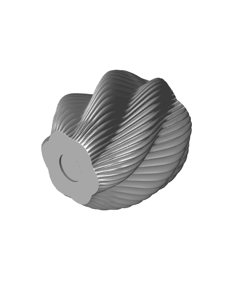 The Hestra - Vase Mode Pendant Light by Mimetics3D.stl 3d model