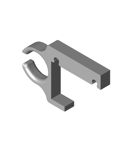 Chain Link Latch PTFE Clip.stl 3d model