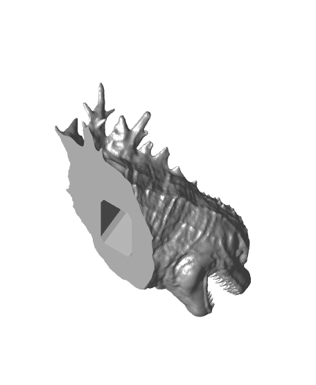 Godzilla - Head.stl 3d model