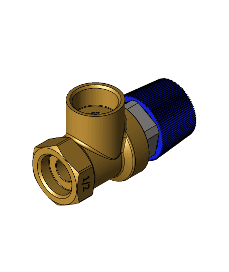 Relief valve 3d model