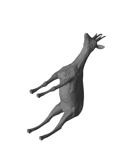 Pronghorn Antelope 3D Model 3d model