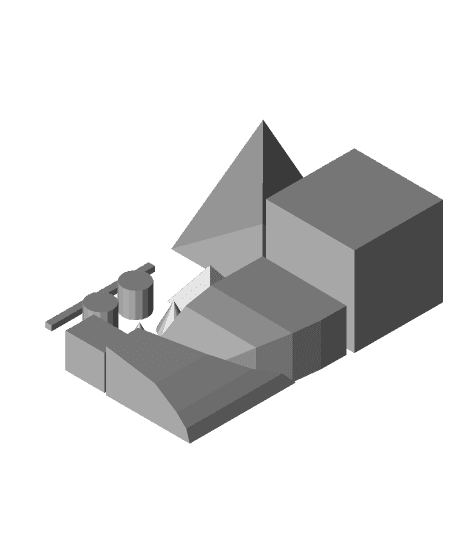 abstract-architecture-bricks-3d-1.stl 3d model