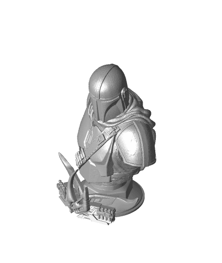 mandalorian-bust-supportfree-noinfill-resin-icz.stl 3d model