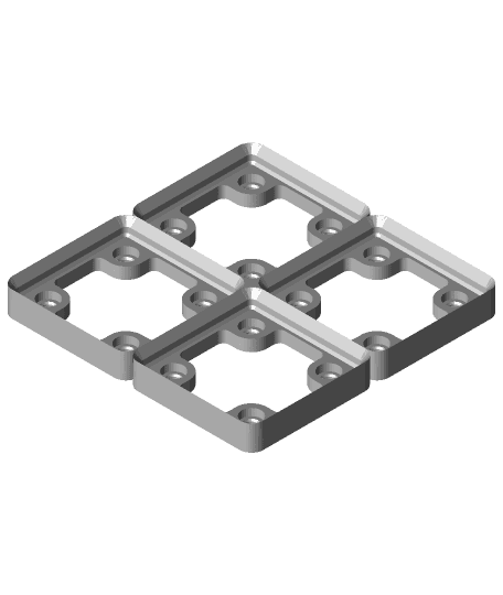 Base/Magnetic Frame - 2x2 - owletartspace.stl 3d model