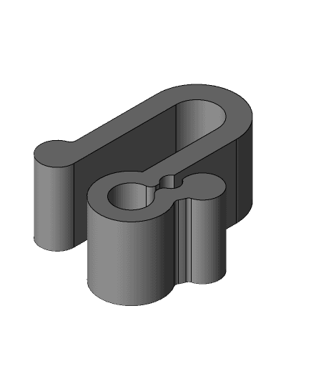 Filament clip Bambu Lab.step 3d model