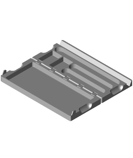 dicebox-with-indents-for-latch.stl 3d model