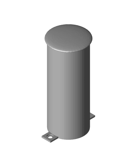 Bambu Lab P1P Cylindrical Spool Mount Holder 3d model