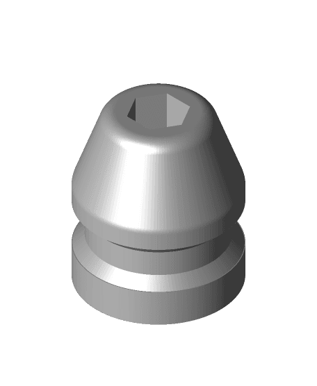 Adapter hexagon for electric drill.stl 3d model