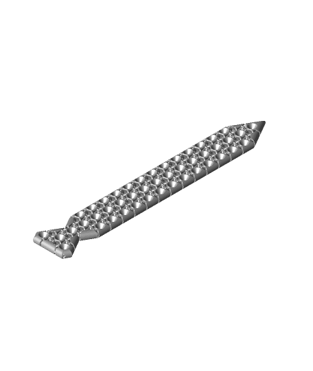 Chainmail_Tie_200mm.stl 3d model