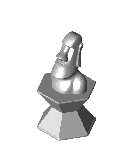 prusa-balance-game-moai-larger-base.stl 3d model