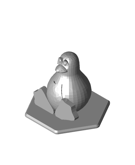 Animals/prusa-balance-game-pinguin.stl 3d model