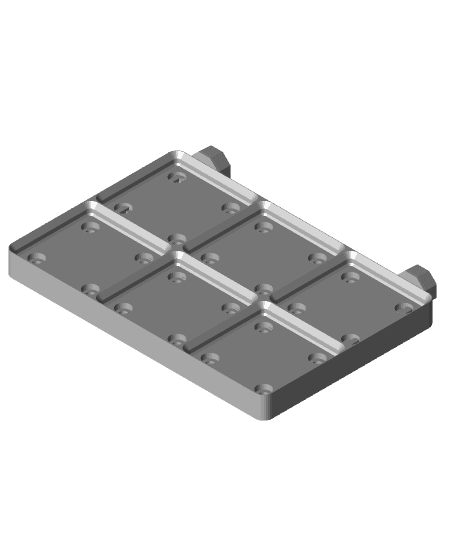 6x3-gridfinity-baseplate-for-multiboard-octagonal-wall-organizer.stl 3d model