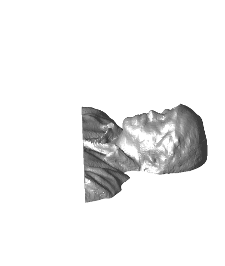 Lou Bas Relief 3d model