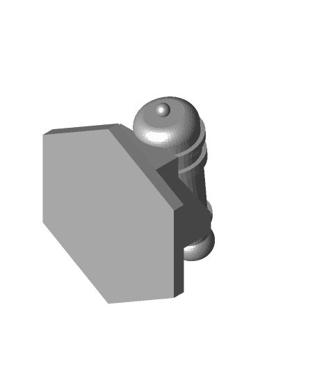 Cannon for Tabletop Games 3d model