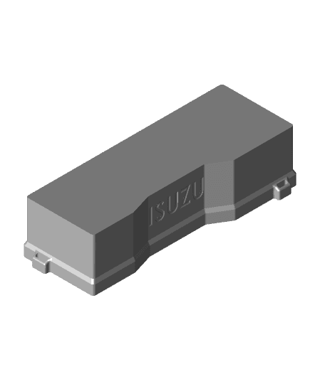 fuse box cover ISUZU 3d model