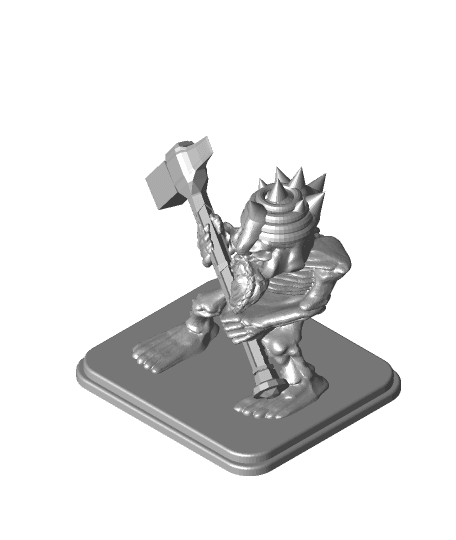 dwarf_king_4.stl 3d model