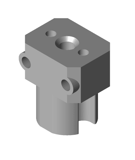 Adapter for Bondtech DDX to Slice Engineering Mosquito 3d model