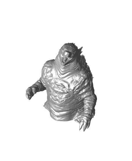 Godzilla_cabeza_y_brazos.stl 3d model